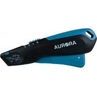 Couteau de s&eacute;curit&eacute; r&eacute;tractable , Acier inoxydable, Robuste, Prise en Plastique/Aluminium Kelford