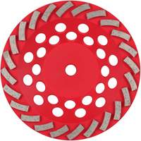 Meule boisseau diamant&eacute;e &agrave; 24 segments Turbo DIAMOND MAX Kelford