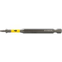 Impactech&reg; Power Bit, Slot, 6F-8R Tip, 1/4" Drive Size, 3-1/2" Length Kelford