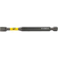 Impactech&reg; Power Bit, Slot, 12F-14R Tip, 1/4" Drive Size, 3-1/2" Length Kelford