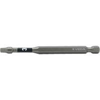 Impactech&reg; Power Bit, Square, #3 Tip, 1/4" Drive Size, 6" Length Kelford