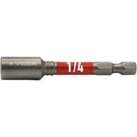 Impactech&reg; Nut Driver, 1/4" Tip, 1/4" Drive, 2-9/16" L, Magnetic Kelford