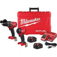 M18 FUEL 2-Tool ½” Hammer Drill Driver & SURGE ¼” Hex Hydraulic Driver Combo Kit, Lithium-Ion, 18 V Kelford
