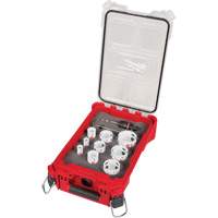 QUIK LOK HOLE DOZER Bi-Metal Kit with PACKOUT Compact Organizer, 12 Pieces Kelford