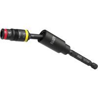 Douille r&eacute;versible &agrave; impact avec adaptateur pivotant, Hexagonale, Prise 1/4", 3 mr Kelford