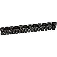 6 Point SAE Socket Set, 29 Pcs, Impact, 3/4" Drive Size Kelford