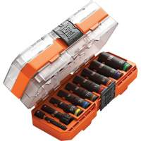 Jeu de douilles KNECT, 9 Mcx, Chocs, Prise de 3/8", Profond Kelford