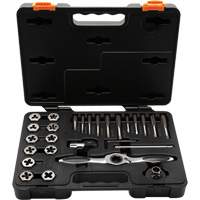 SAE Ratcheting Tap & Die Set, 27 Pieces Kelford