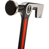 Drywall Hammer, 11 oz., Solid Steel Handle, 12-1/2" L Kelford