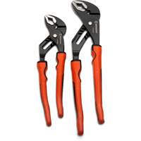 Grip Zone V-Jaw Tongue & Groove Plier Set with Dual Material Rawhide Handle, 2 Pieces Kelford