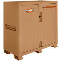 Model 139 Jobsite Cabinet with Padlock, Steel, 59.4 Cubic Feet, Tan Kelford
