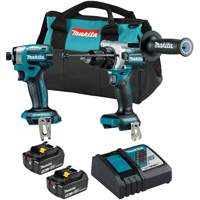 LXT Brushless Cordless Impact Driver & Hammer Drill/Driver Combo Kit, Lithium-Ion, 18 V Kelford