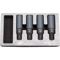 Metric Lug Nut Impact Socket Set, 4 Pcs, Impact Kelford