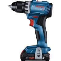 Compact Brushless Drill/Driver Kit, Lithium-Ion, 18 V, 1/2" Chuck, 400 in-lbs. Torque Kelford
