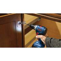 Compact Brushless Drill/Driver Kit, Lithium-Ion, 18 V, 1/2" Chuck, 400 in-lbs. Torque Kelford