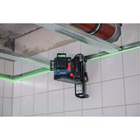 Laser dalignement/nivellement 360 connect&eacute; &agrave; faisceau vert &agrave; trois points Kelford