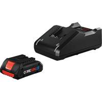 Trousse de d&eacute;part avec batterie et chargeur Advanced Power CORE18V 4 Ah, 18 V, Lithium-ion Kelford