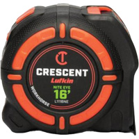 WORKHORSE NITE EYE Tape Measure, 1-1/4" x 16' Kelford