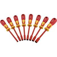 Metric Insulated Nut Driver Set, 1000 V, 8 Pcs Kelford