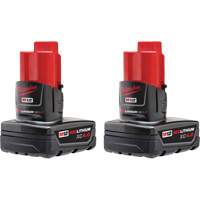 M12 REDLITHIUM XC4.0 Batteries, Lithium-Ion, 12 V, 4 Ah Kelford