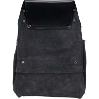 Sac robuste Phantom pour clous et outils, Cuir, 10 pochettes, Noir Kelford