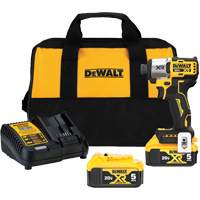 MAX* XR&reg; 3-Speed Impact Driver Kit, 1/4", 1825 in-lbs Max. Torque, 20 V, Lithium-Ion Kelford