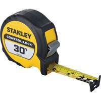 CONTROL-LOCK Tape Measure, 25 mm x 30', Imperial Graduations Kelford