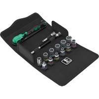 SA 13 Zyklop Comfort Ratchet Set with Reversing Lever, 15 Pcs, 1/4" Drive Size Kelford