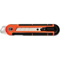 25mm Snap Off Blade Retractable Knife, Steel, Plastic Handle Kelford