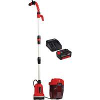 Pompe &agrave; eau propre pour baril de pluie sans fil avec batterie 4 Ah et ensemble de d&eacute;part de chargeur, 18 V, 792,5 gal./min Kelford