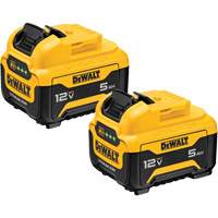 Max* Battery Packs, Lithium-Ion, 12 V, 5 Ah Kelford