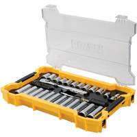 Jeu d'outils 3/8" & 1/2" pour m&eacute;canicien avec plateau & couvercle TOUGHSYSTEM 2.0 Kelford