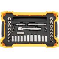 Jeu d'outils 3/8" & 1/2" pour m&eacute;canicien avec plateau & couvercle TOUGHSYSTEM 2.0 Kelford