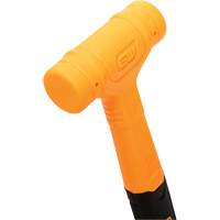 Dead Blow Hammer, 18 oz., Smooth Grip, 11-1/5" L Kelford