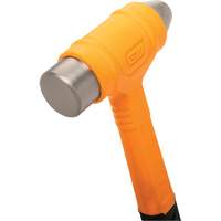 Dead Blow Ball Pein Hammer, 24 oz., Smooth Grip, 12-3/5" L Kelford