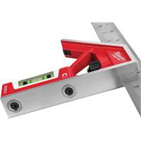 Magnetic Combination Square, 12" L, Stainless Steel, Plain Kelford