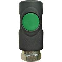 TOPQUIK S1 Ultraflo 7.8 mm Quick Coupler, Polyester Composite/Stainless Steel, 1/4", Female NPT, 174 PSI Kelford