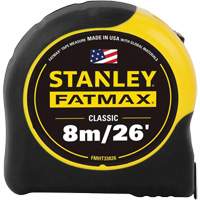 FATMAX&reg; Tape Measure, 1-1/4" x 26'/8 m, Imperial & Metric Graduations Kelford