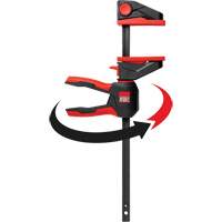 One-Hand Bar Trigger Clamps with 360° Rotating Handle, 4-1/2" (114.3 mm) Kelford