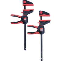 One-Hand Bar Trigger Clamps with 360° Rotating Handle Set, 12" (304.8 mm) Kelford