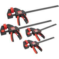 4-Piece Medium & Large Trigger Clamps Set, 12" (304.8 mm)/6" (152.4 mm) Kelford