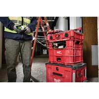 Bac distributeur de fils XL PACKOUT, 15-3/4" x 18-5/8" x 15", Noir/Rouge Kelford
