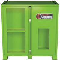 Onsite PPE Storage Cabinet, Steel, High-Visibility Lime Green Kelford