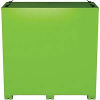 Onsite PPE Storage Cabinet, Steel, High-Visibility Lime Green Kelford