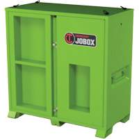 Onsite PPE Storage Cabinet, Steel, High-Visibility Lime Green Kelford