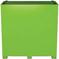 Ventilated Onsite PPE Storage Cabinet, Steel, High-Visibility Lime Green Kelford
