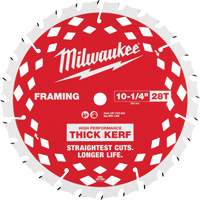 Thick Kerf Framing Circular Saw Blade, 10-1/4", 28 Teeth, Wood Use Kelford