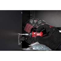 8-in-1 Compact Ratcheting 1/4" Drive Multi-Bit Driver, Cushion Grip Handle Kelford