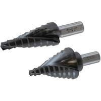 Multi-Step™ Drill Bit, 1/4" - 1-3/8" , 1/8" Increments, High Speed Steel TCO323 | Kelford