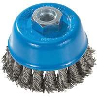Knot-Twisted Wire Cup Brush, 3" Dia. x M14 Arbor YC635 | Kelford